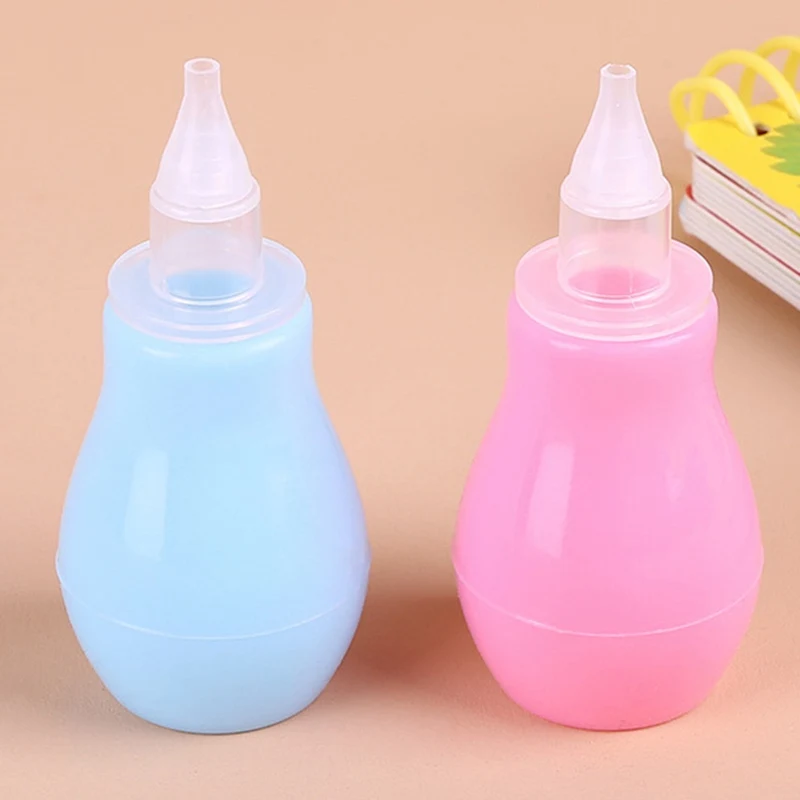 

New Born Silicone Baby Safety Nose Cleaner Vacuum Suction Children Nasal Aspirator New Baby Care Diagnostic-tool Vacuum Sucker