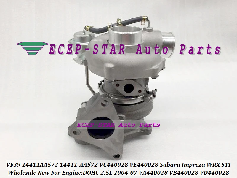 Turbo VF39 14411AA572 14411-AA572 VC440028 For Subaru Impreza WRX STI DOHC 2.5L 2004-07   (1)