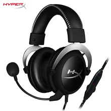 Игровая гарнитура HyperX Cloud наушники с автоматическим шумоподавлением съемный микрофон с шумоподавлением регулятор громкости