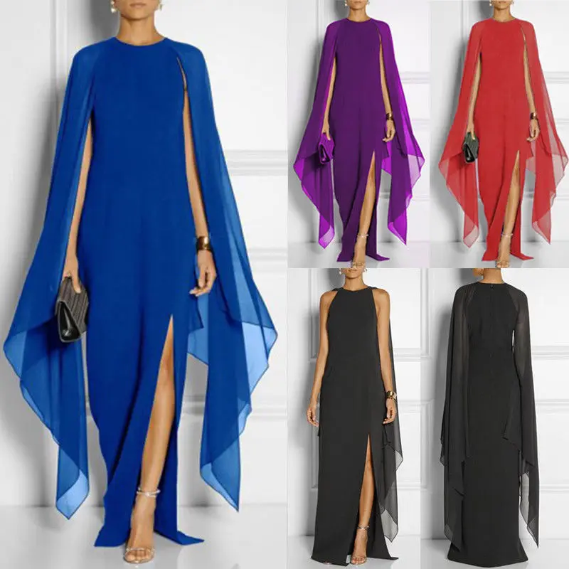stylish cape dresses