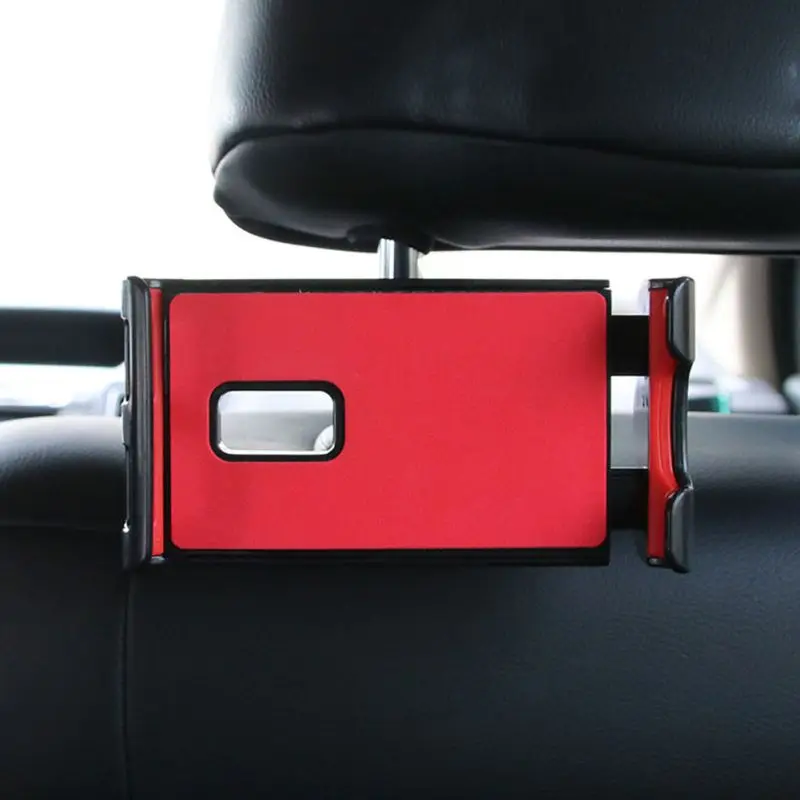 Креативная подушка на заднее сиденье для автомобильного стула, держатель для мобильного телефона с поворотом на 360 градусов