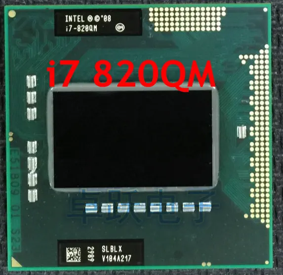 Бесплатная доставка процессор Core i7-820QM (8M кэш 1 73 ГГц до 3 06 i7 820QM SLBLX ) PGA988 TDP 45 Вт |