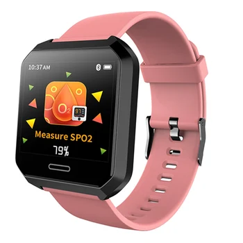 

Smart Watch Heart Rate Blood Pressure Oxygen Monitor Long Standby Message Push Bluetooth Fitness activity tracker bracelet