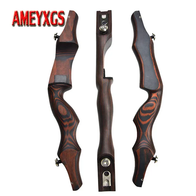  US $92.28 Archery Recurve Riser 19inch Ameriacn Hunting Right Hand Handle Outdoor Shootin