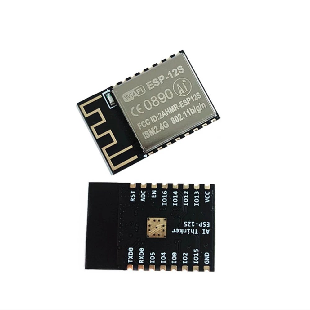 1 шт. ESP8266 ESP-01 ESP-01S ESP-07 ESP-12 ESP-12E ESP-12F серийный WI-FI беспроводной модульный беспроводной приемник - Цвет: ESP-12S