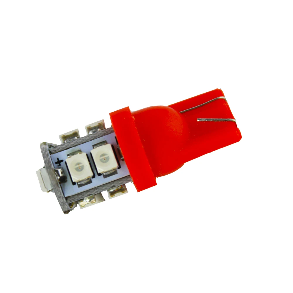 4 шт. T10 168 194 W5W 10 1210/3528 SMD автомобиля светодиодный габаритный фонарь на танкетке с
