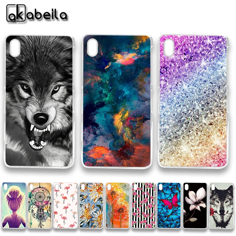 

AKABEILA Soft TPU Phone Cases For Sony Xperia Z2 L50W C770X D6503 5.2 inch L50T D6502 D650 L50 Covers Nutella Flamingo Bumper