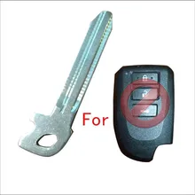 Nova TOY43 Inserir chave lâmina De chave de Emergência Inteligente para Toyota Vios Verso após 2013 Chave Do Carro Da Lâmina