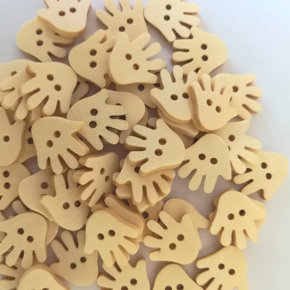 50 шт. детские деревянные пуговицы с 2 отверстиями|wooden buttons|sewing buttonswood sewing buttons |