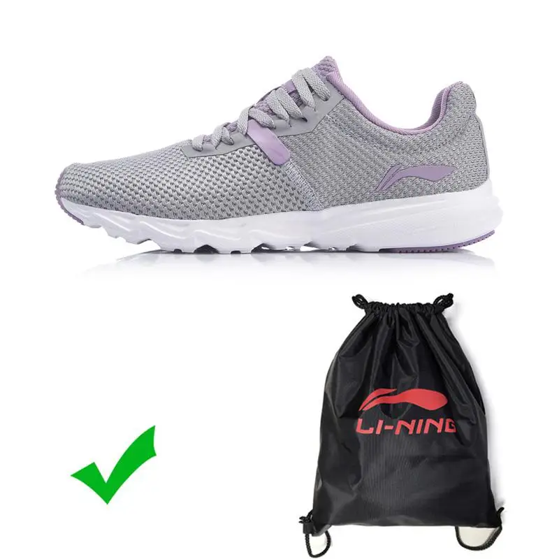 Li-Ning/Женская обувь для бега; светильник для бега; дышащая обувь для бега; Стабильная поддержка; спортивная обувь для фитнеса; кроссовки; ARBP036 SAMJ19 - Цвет: ARBP036-2H