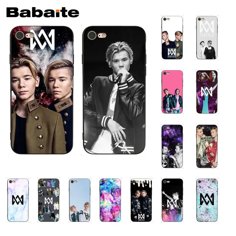 

Babaite Marcus & Martinus Phone Case for iphone 11 Pro 11Pro Max 8 7 6 6S Plus X XS MAX 5 5S SE XR