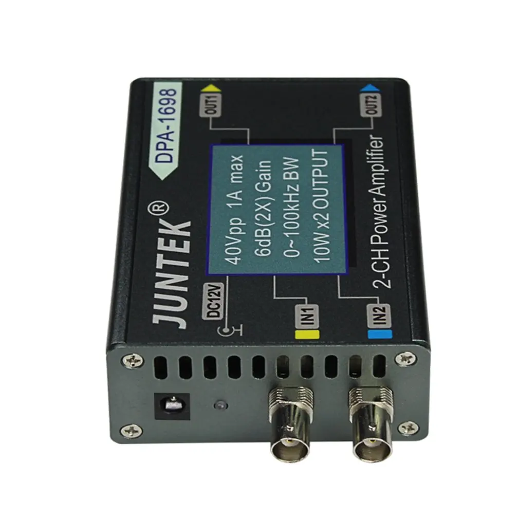 

DPA-1698 high power dual channel DDS function signal generator power amplifier DC power amplifier