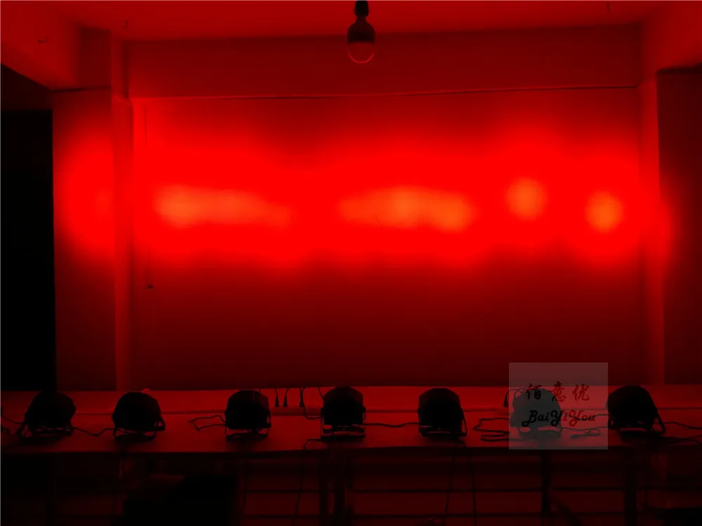 18pcs led flat par001