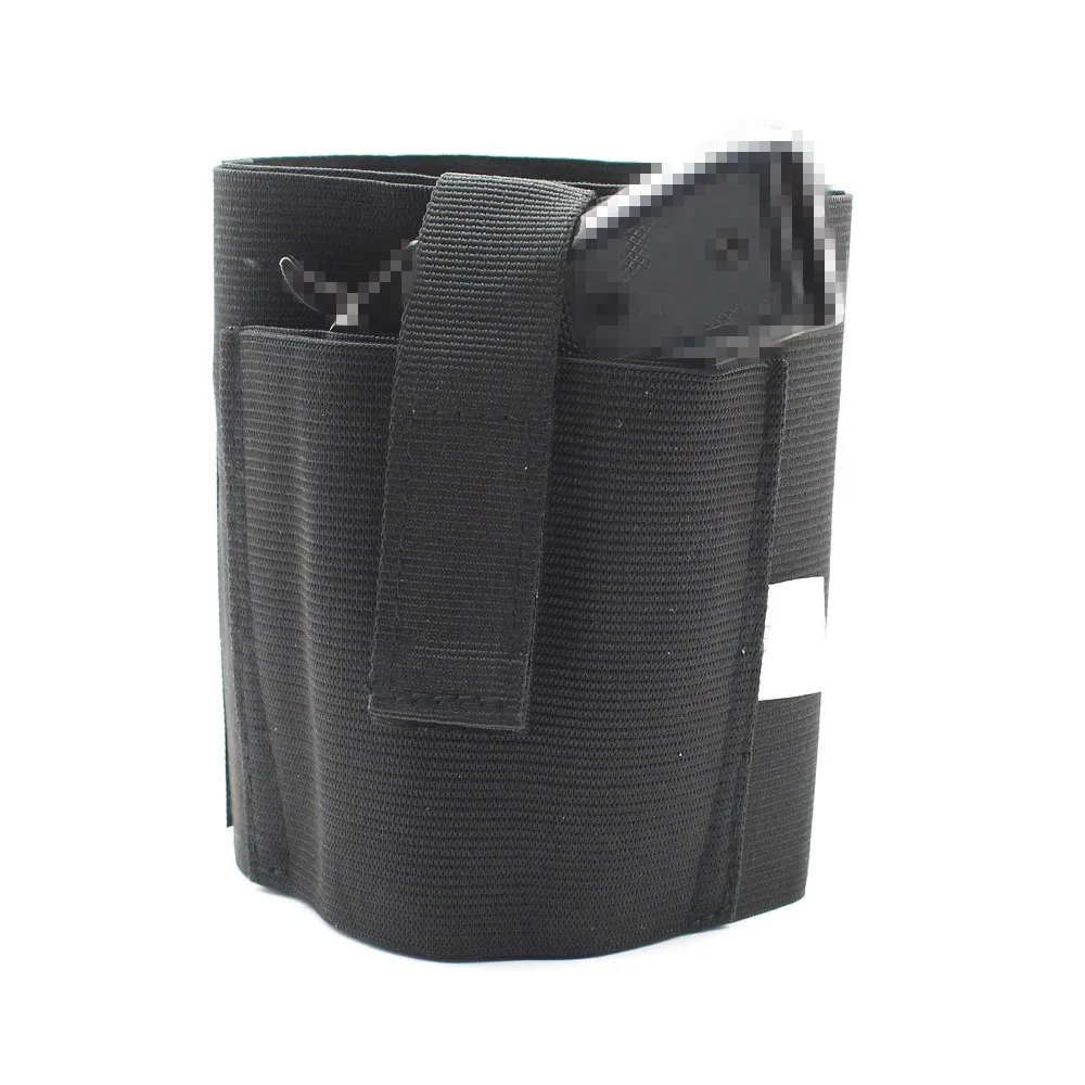 

Concealed Carry Ankle Holster Elastic Secure Strap gun case holder Fit Glock For Medium Small Pistols