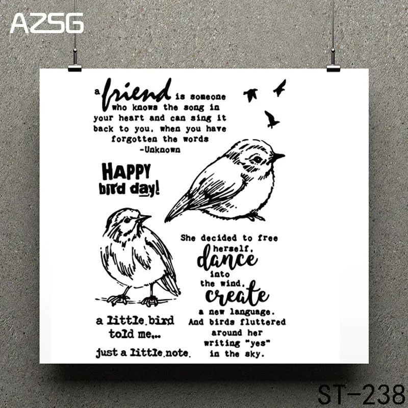 

Animal's festival Clear Stamps/seal for DIY Scrapbooking/Card Making/Photo Album Decoration Supplies