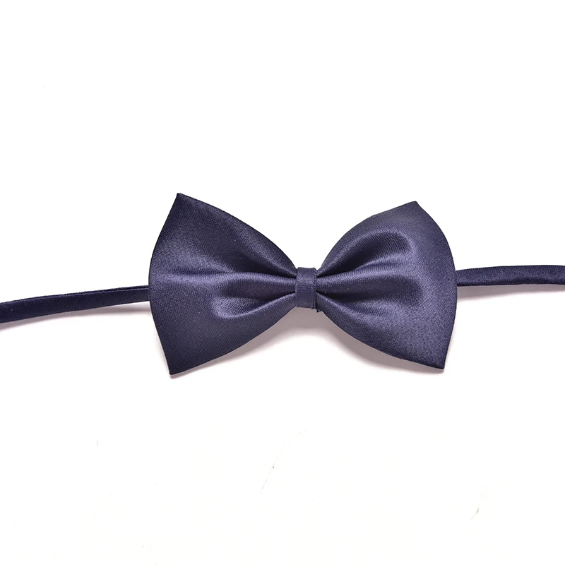 Галстук для мальчика, детский школьный Свадебный галстук для мальчика, эластичный однотонный галстук - Цвет: 1