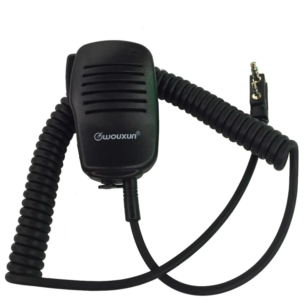 Speaker Microphone For Wouxun KG-UVD1P KG-UV8D Baofeng UV-5R Radio Walkie Talkie