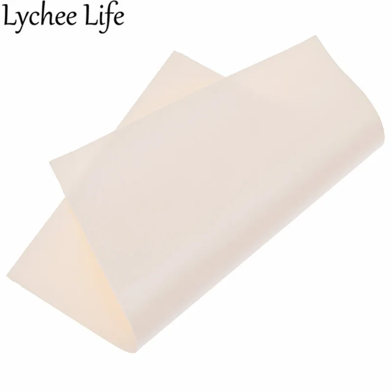 Lychee жизнь A5 Искусственная кожа ткань DIY Мерцающих Блесток Ткань ручной работы современная домашняя одежда из текстиля швейная ткань аксессуары - Цвет: 2