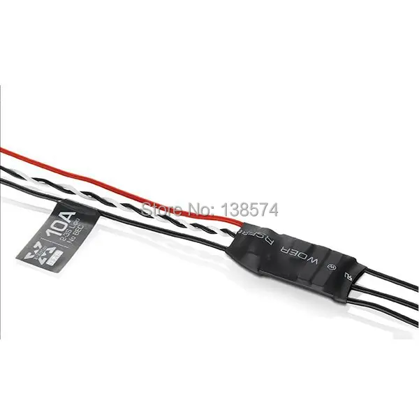 

HOBBYWING XRotor 10A V1 RC Model Brushless Motor ESC Speed Controller
