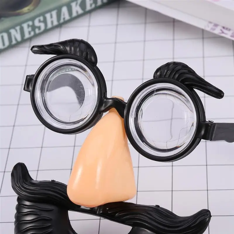 1 шт Маскировочные очки с забавными бровями нос Усы Для костюма вечерние на Пасху Маскарад Карнавал Хэллоуин