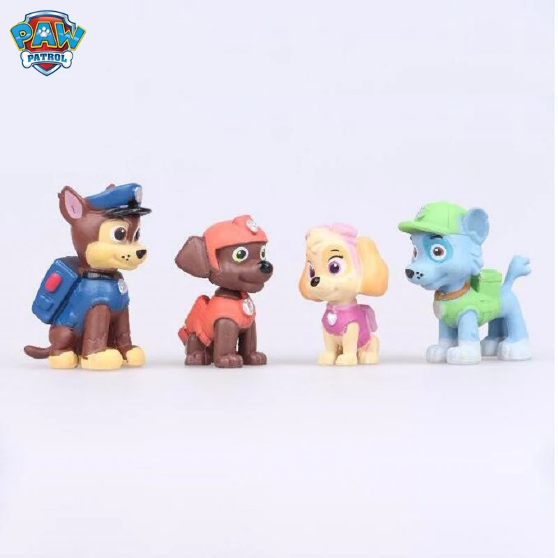 Paw Patrol автомобиль скользящая команда Рокки чейз игрушка Спасательная команда игрушка «Щенячий патруль» Juguetes Фигурки игрушки