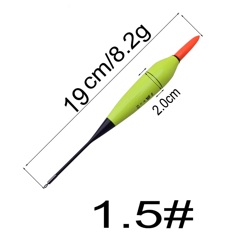 WDAIREN светодиодные электронные рыболовные плавающие батарейки ночного видения Электрический поплавок светильник батарея рыболовные снасти Светящиеся Электронные поплавок - Цвет: 15