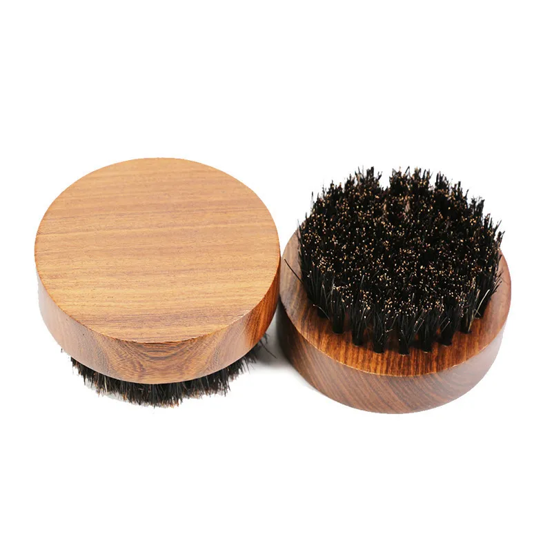 1 pcs Beard Brush Boar Bristles Mustache Natural Wood Comb Handmade Grooming Kit Men Beards Care Wholesale | Красота и здоровье