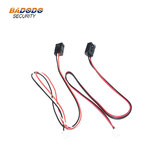 DC5V Infrared Beam Sensor Detector Alarm Photoelectric Switch Detect Distance 1m NPN NO or NC Output 6