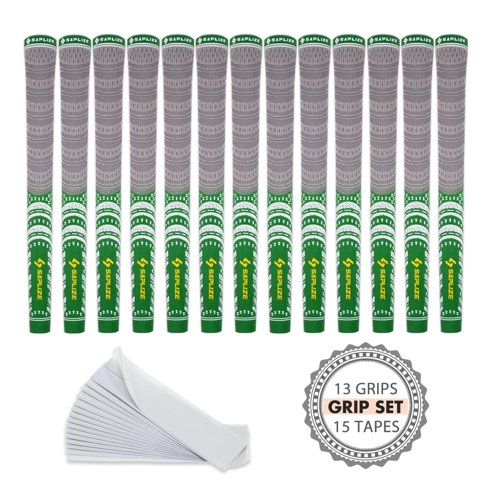 جديد 2019 مقابض لعبة الغولف 10 قطعة/الوحدة مع 13 قطعة الأشرطة 5 الألوان القياسية و متوسطة الحجم mcc البلاتين نادي الغولف القبضات الحديد و الخشب الق...