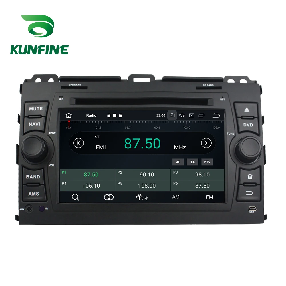 Flash Deal Octa Core 4GB RAM Android 8.0 Car DVD GPS Navigation Multimedia Player Car Stereo for TOYOTA Prado 2006-2010 Radio Headunit WIFI 3