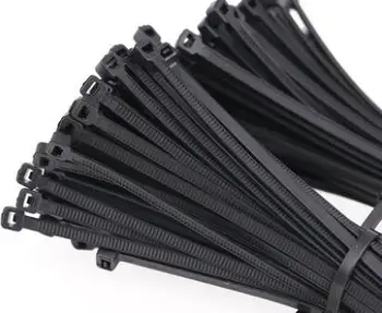 

250pcs Nylon Cable Ties set inculdes 3sizes 3*100 3*150 4*200 Black Color National Standard Self-locking Plastic Wire Zip Tie