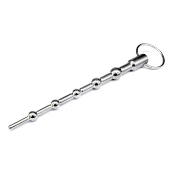 

Steel Urethral Stimulation Sex Toys Beads Penis Plug Sound Peehole Play Insertion Male Masturbation Adult Sex Toys XLYXCXA047