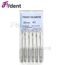 Зубные сверла Эндодонтический дрильбор Peeso Развертки 3# Endo напильники largo стоматологические материалы