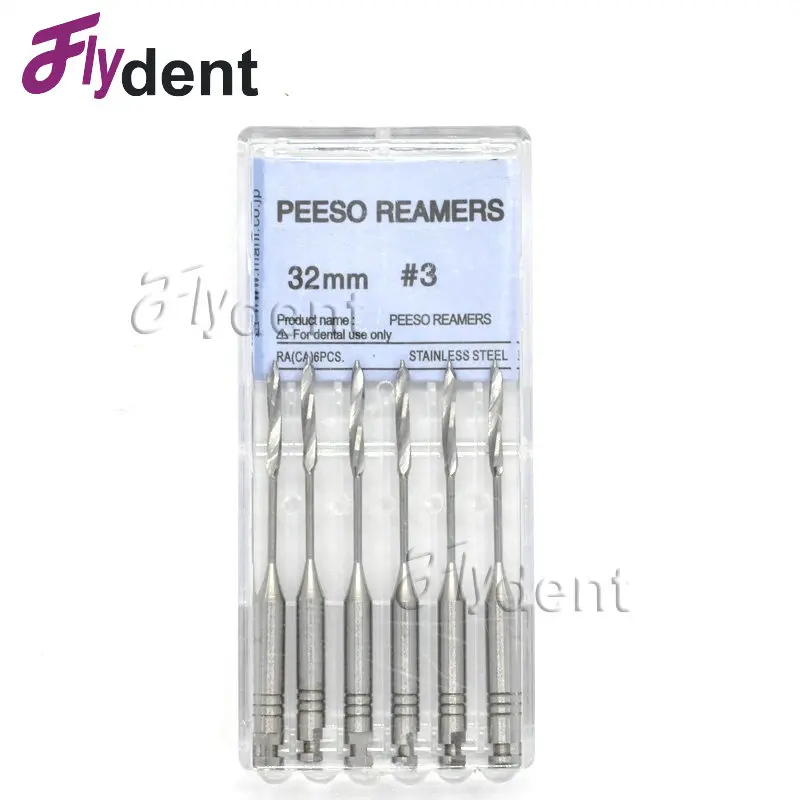 Dental drills Endodontic Reamers Peeso reamers 3 Endo files largo