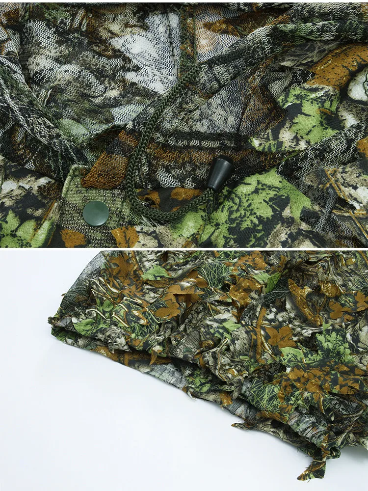 Камуфляжный тренировочный костюм Ghillie армейский для спецназа в стиле милитари