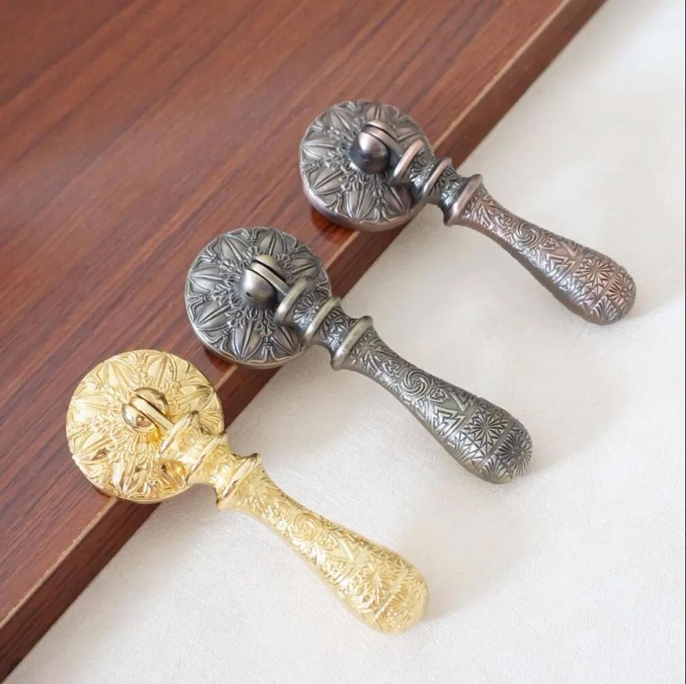 

Drop Pull Knobs Chic Drawer Dresser Pulls Handles Bronze Copper Gold Handles Unique Cabinet pulls Furniture Hardware