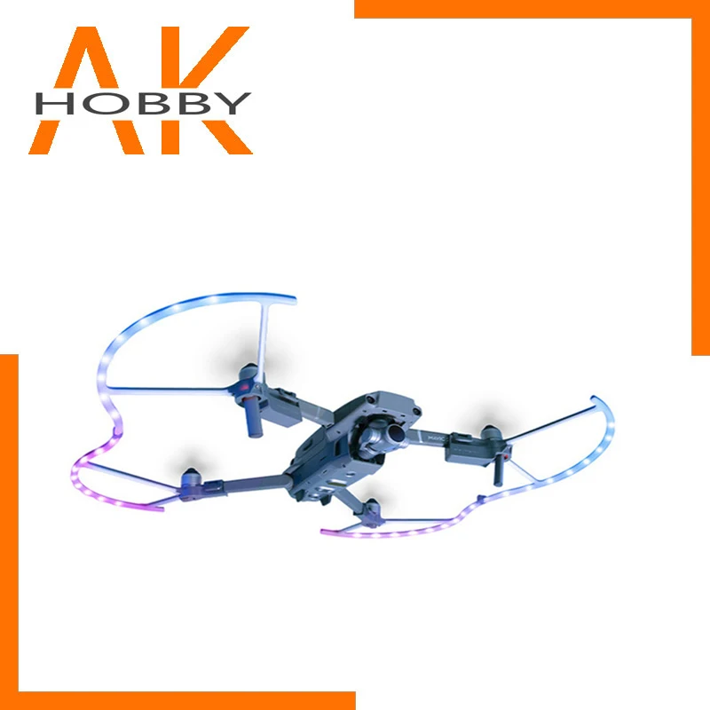 1 комплект PGYTECH светодиодный Пропеллер для DJI Mavic 2 защитный дрона Pro/Zoom аксессуары |