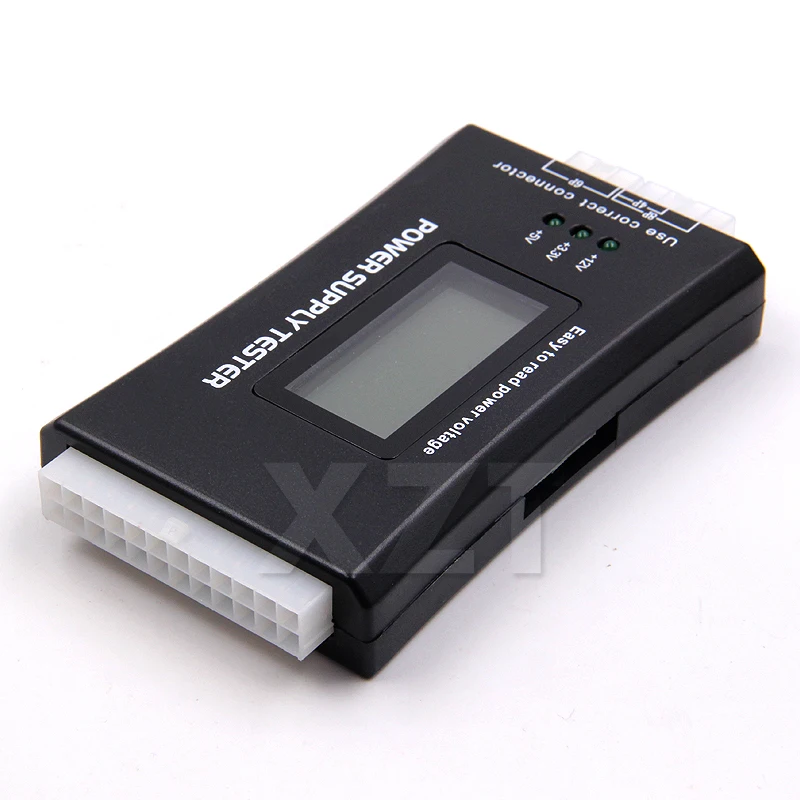 

PZ 1PCS newest Digital LCD Power Supply Tester Multifunction Computer 20 24 Pin Sata LCD PSU HD ATX BTX Voltage Test Source
