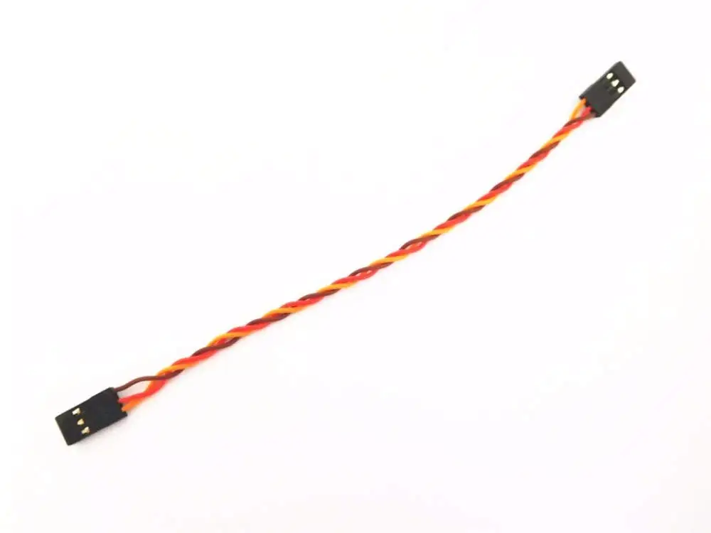 19 см 22AWG 60 ядро папа-папа JR вилка сервопривода витой удлинитель провод кабель