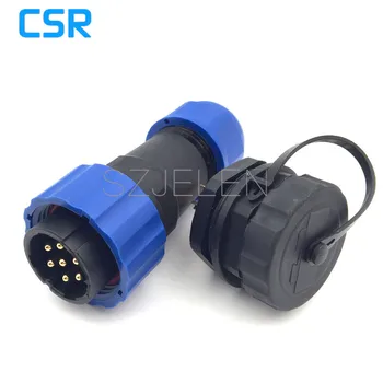 

SD20TP-ZM, Ip68 waterproof power connector 7 pin Male and female connector, Car power connector 7 pin plug and socket, 10A