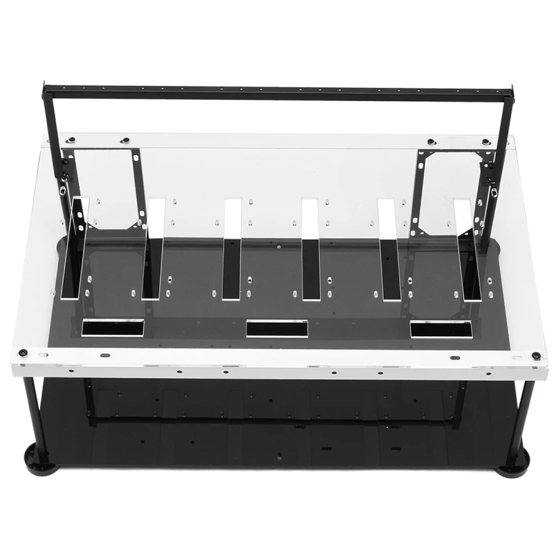 6 GPU Open Air Bitcoin Mining Computer GPU Case For Frame Rig ETH BTC Ethereum CL Computer