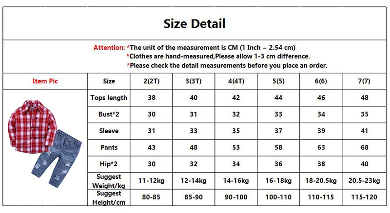 Новая осенняя одежда для маленьких мальчиков и девочек, футболка+ джинсы, комплект одежды, повседневная клетчатая блузка, спортивный костюм, Crianca Roupas