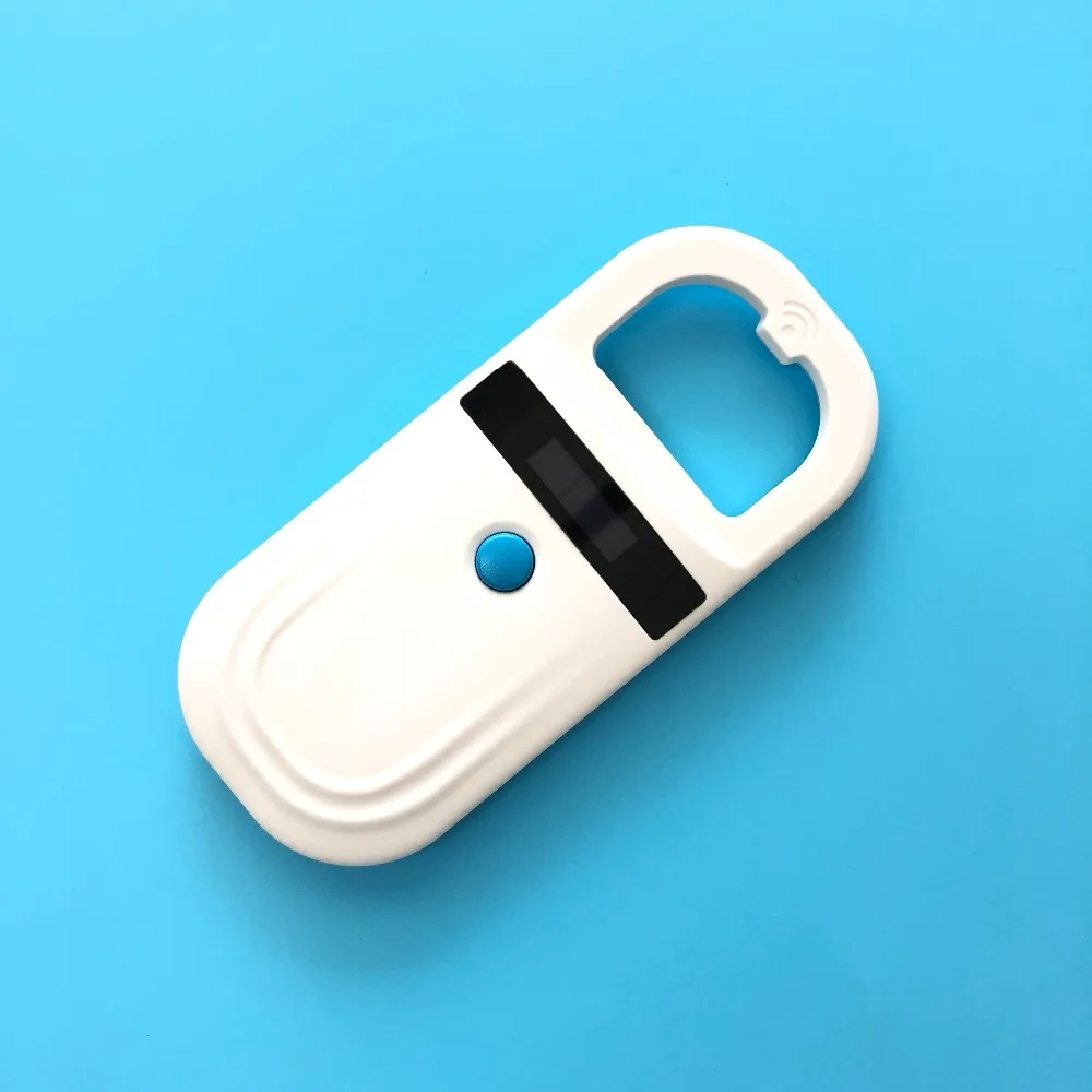 Leitor para Gato Cão com Display Design Nova Chegada Barato Rfid Pet Scanner 134.2 Khz Fdx-b Emid Portátil Animal Tag Chip Oled