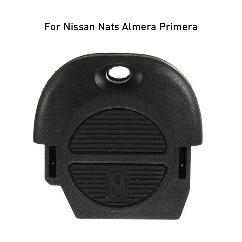 RUBBER REPLACEMENT REPAIR KIT FITS NISSAN ALMERA MICRA REMOTE KEY FOB SHELL CASE 