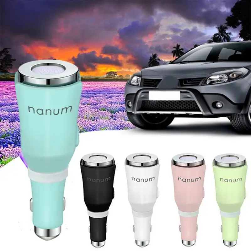 

NANUM Tulip Car Aroma Diffuser Mini USB Aromatherapy Humidifier Car Aroma Essential Oil Diffuser Household Office Air Purifiers