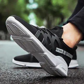 

new 2019 Spring Summer Men Sneakers Shoes Breathable Wear-resistant Light mesh Vulcanized Shoes buty tenis masculino adulto male