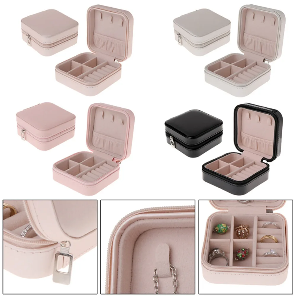 original women makeup bags Jewellery box organizer mini Jewel storage case travel portable cosmetic bag makeup tool kits