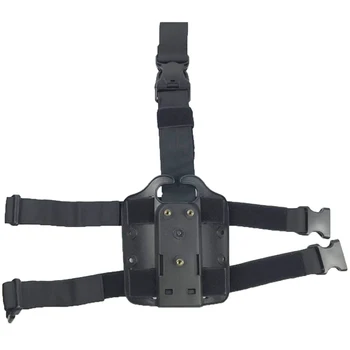 

Military Army Tactical Leg Drop Holster Paddle Platform Outdoor Hunting Gun Holster Adapter Frits For Leg Holster