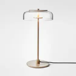 Nordic современный простой стеклянный светодиодные настольные лампы Гостиная украшение на стену спальни лампа для прикроватной тумбы