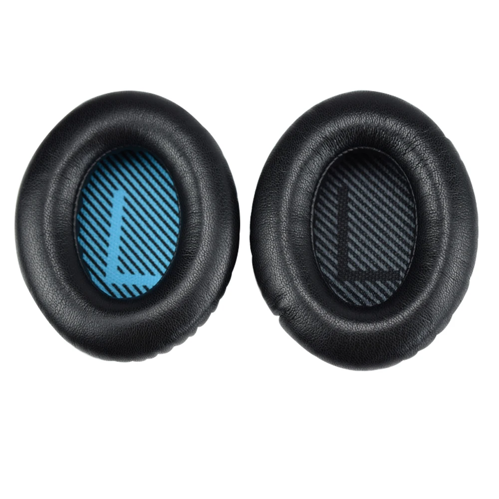 

Sheepskin Leather Replacement Memory Foam Ear pads for BOSE QC25 QC15 QC35 Headphones